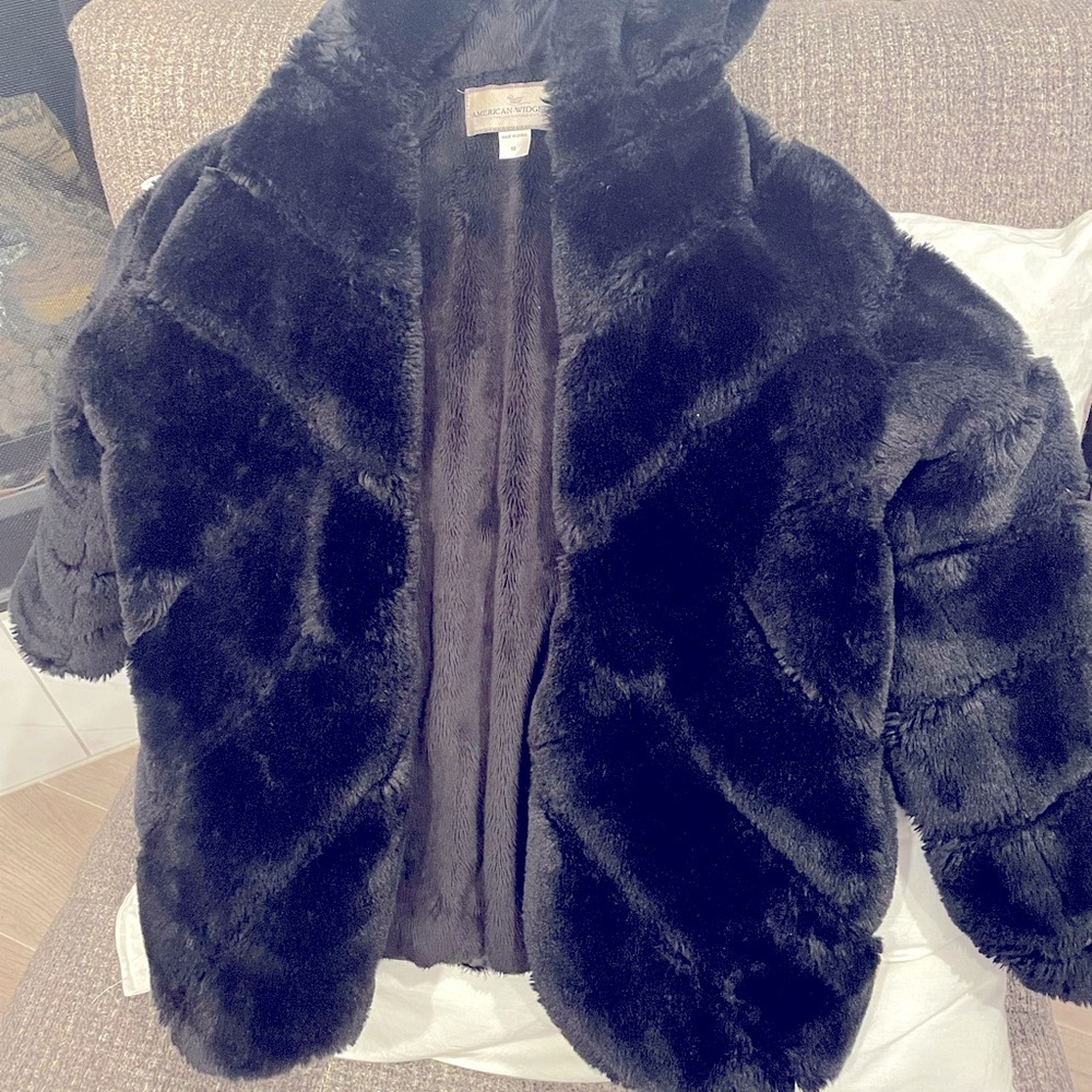 Size 10 - American Widgeon Faux Fur Hooded Coat